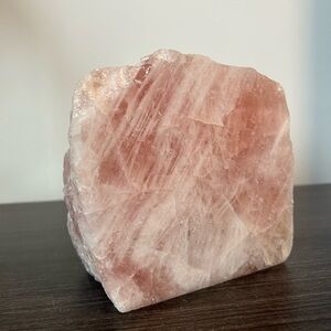 Natural Rose Quartz Crystal Freeform